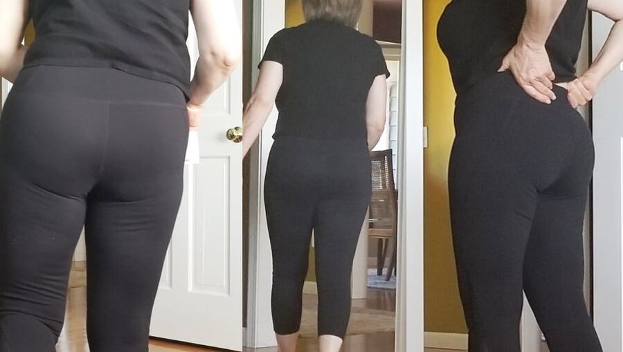 Yoga pants still look hot on 64 year old MarieRocks