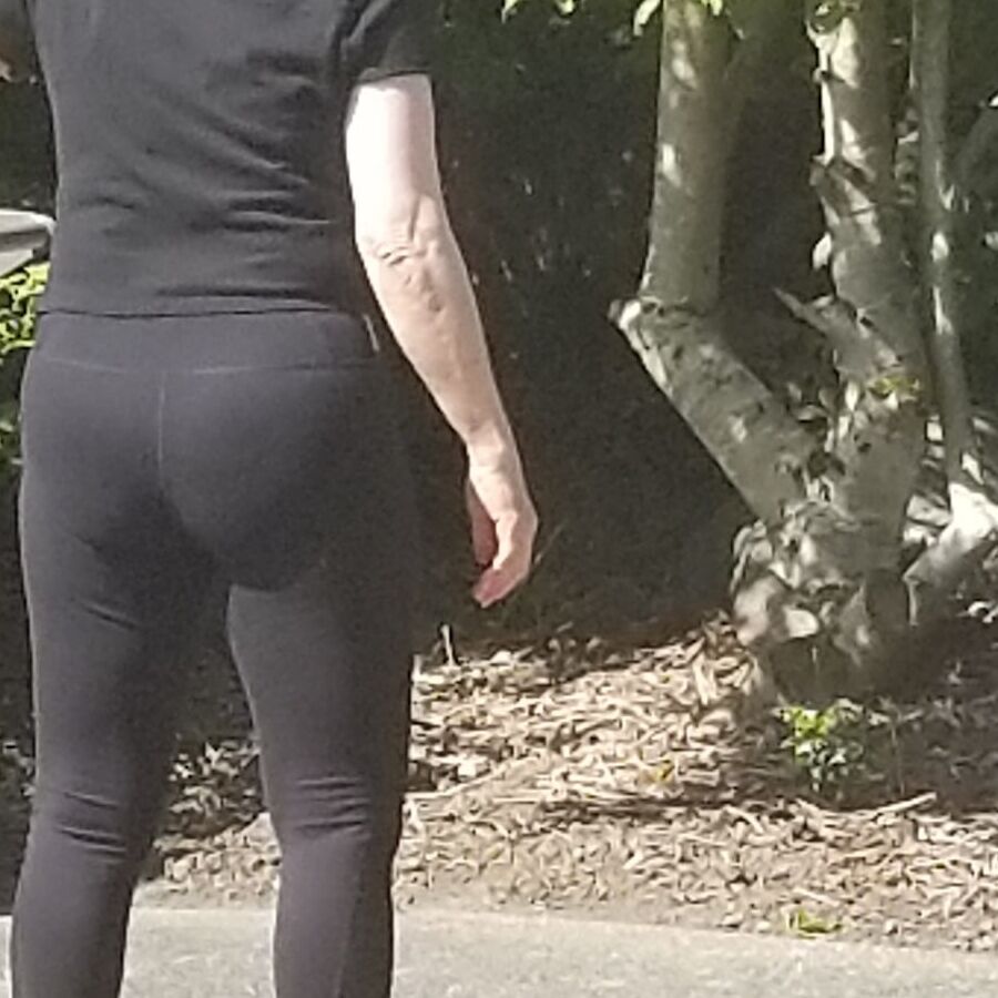 Yoga pants still look hot on 64 year old MarieRocks