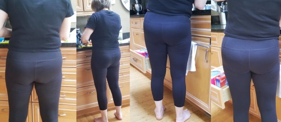 Yoga pants still look hot on 64 year old MarieRocks