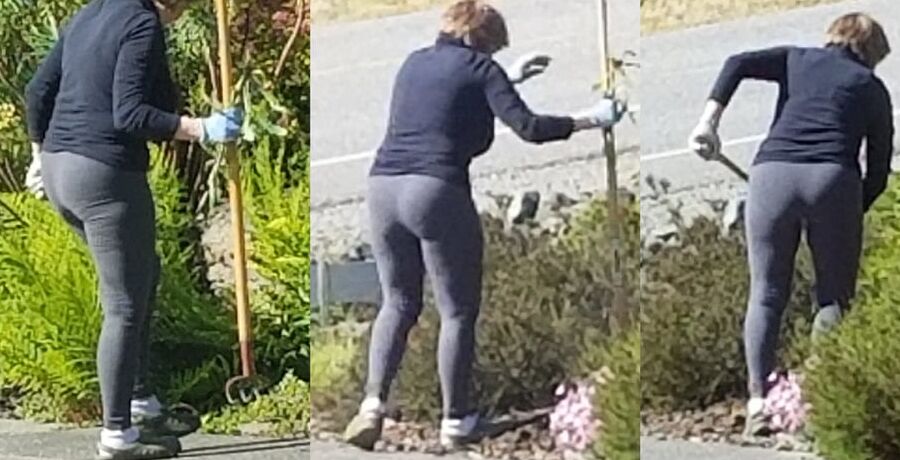 Yoga pants still look hot on 64 year old MarieRocks
