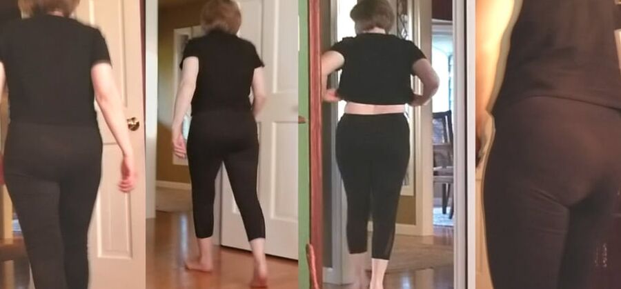Yoga pants still look hot on 64 year old MarieRocks
