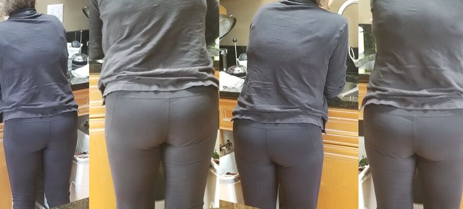 Yoga pants still look hot on 64 year old MarieRocks