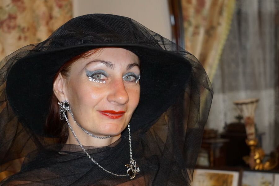In the black veil