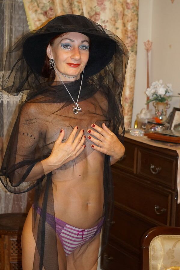 In the black veil