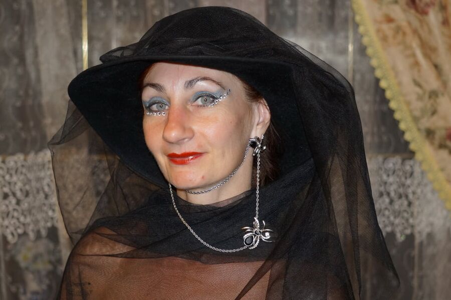 In the black veil