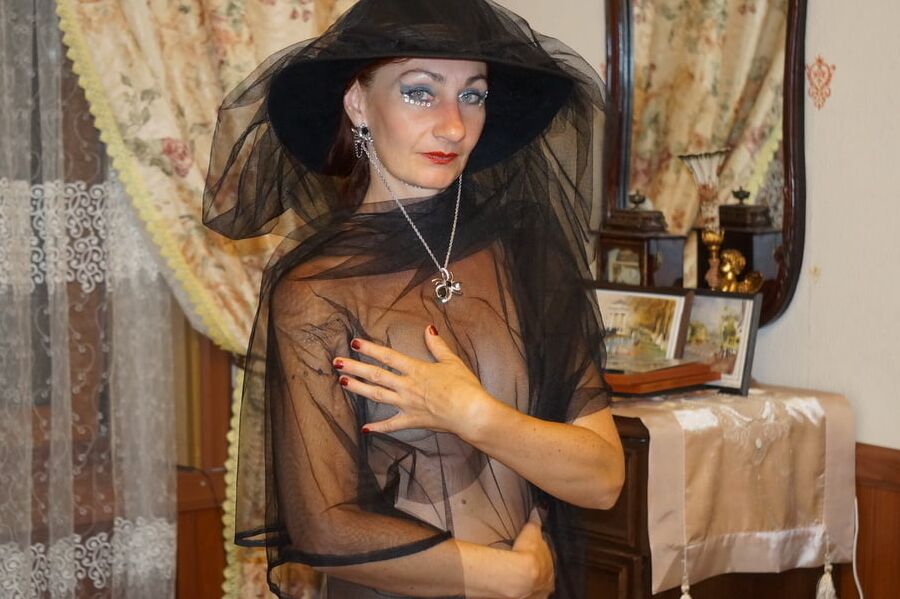 In the black veil