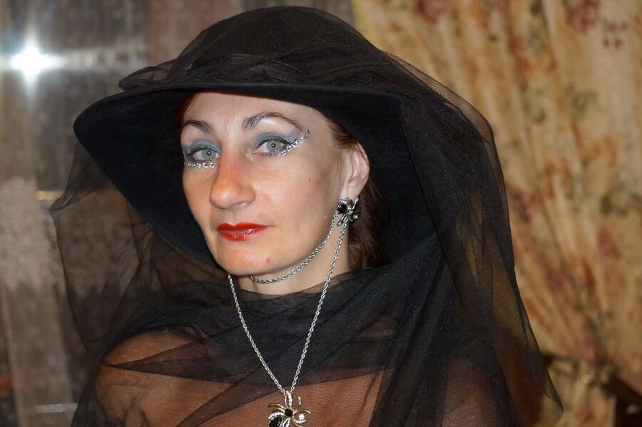 In the black veil
