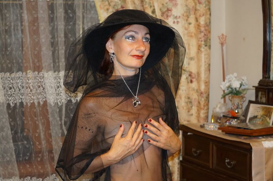 In the black veil