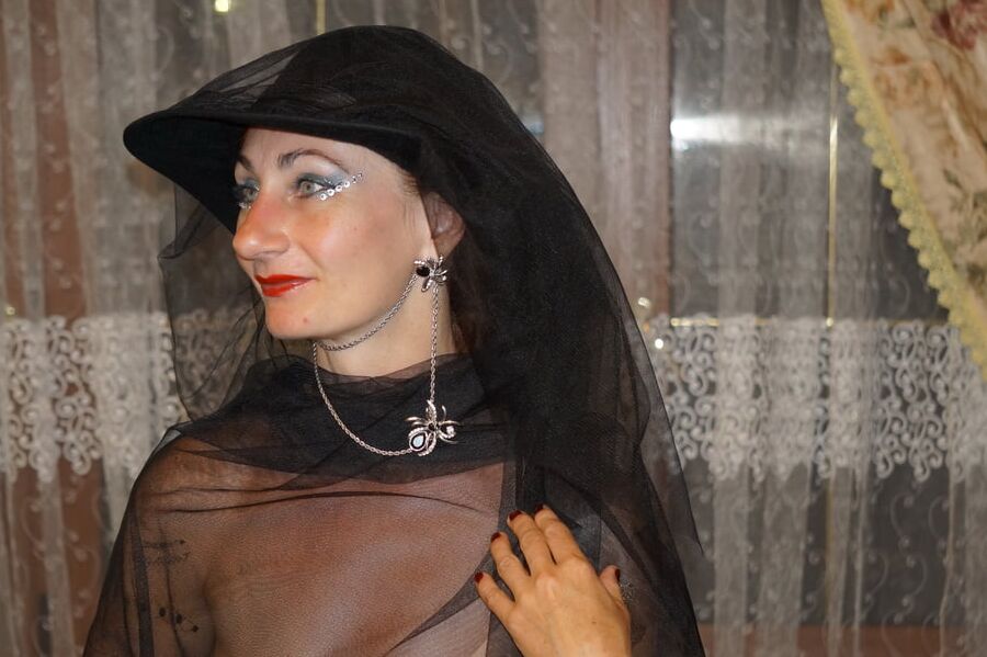 In the black veil