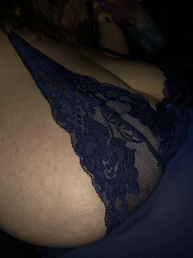 Blue babydoll