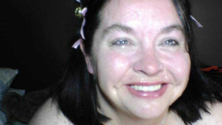Sexy BBW Nipple Labia Clips and Facial