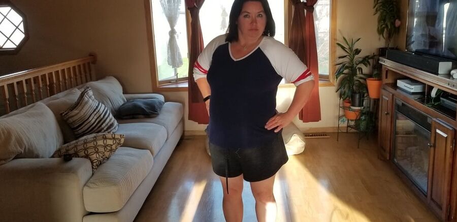 Sexy BBW Couch Booty and Sports Girl
