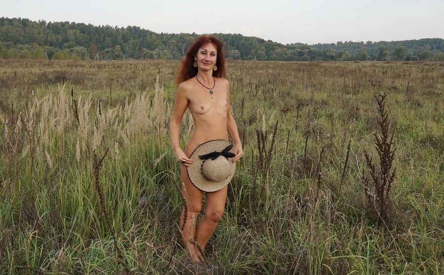 Without Panties but in Hat