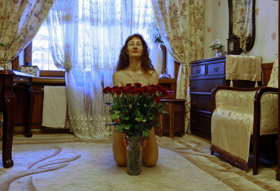 With Festive Bouquet