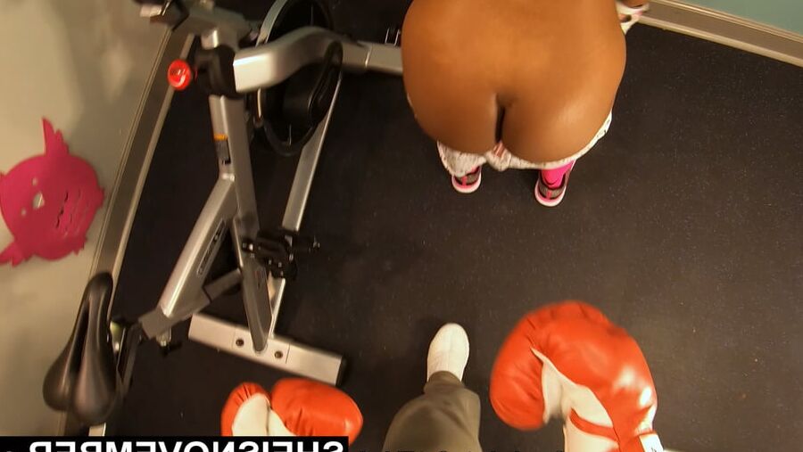 Boxing Big Black Ass Msnovember Booty Punching Butt 4k HD