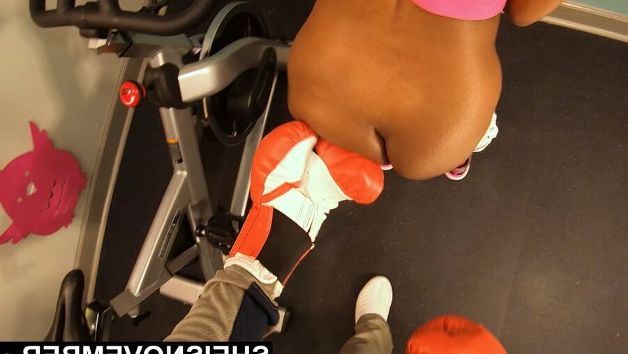 Boxing Big Black Ass Msnovember Booty Punching Butt 4k HD