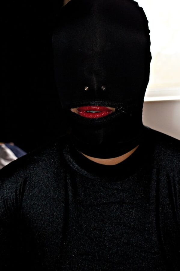 Hood and Red Lipstick