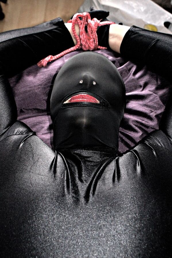 Hood and Red Lipstick