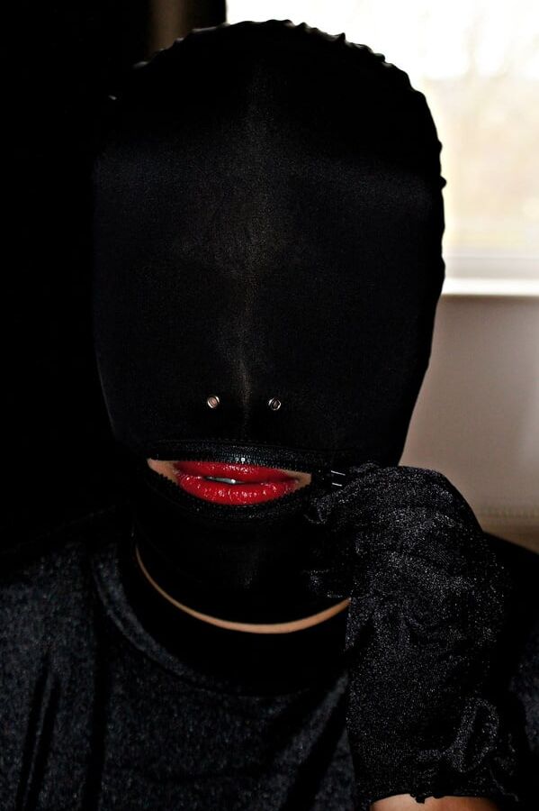 Hood and Red Lipstick
