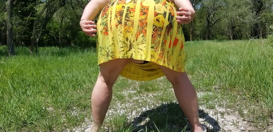 Sexy BBW Outdoors