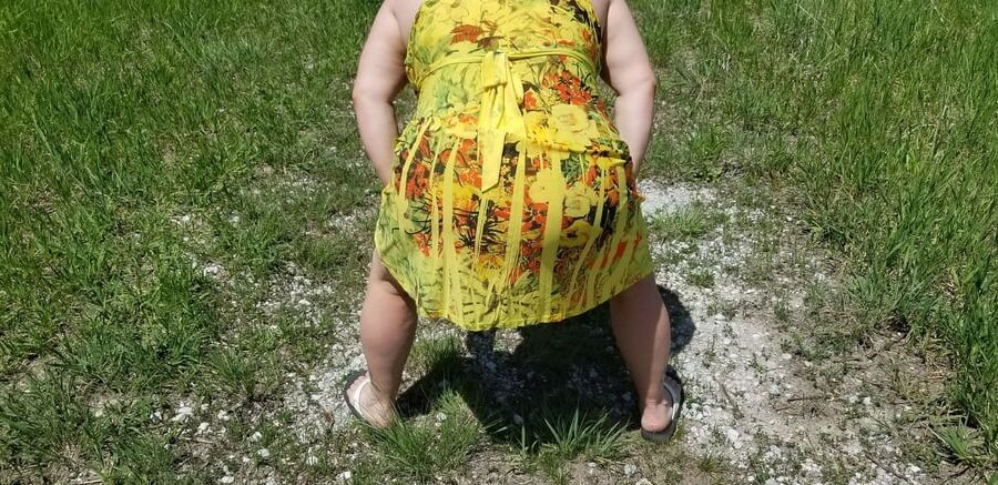 Sexy BBW Outdoors
