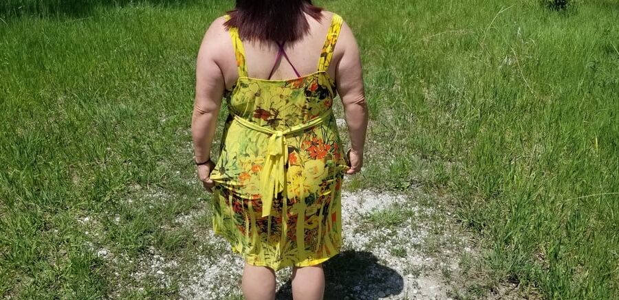 Sexy BBW Outdoors