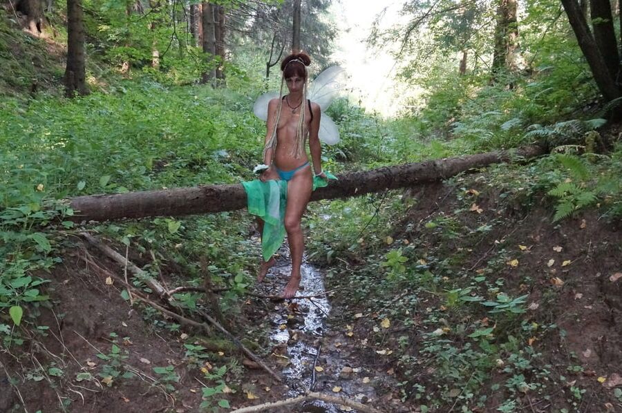 Elf in the Forest