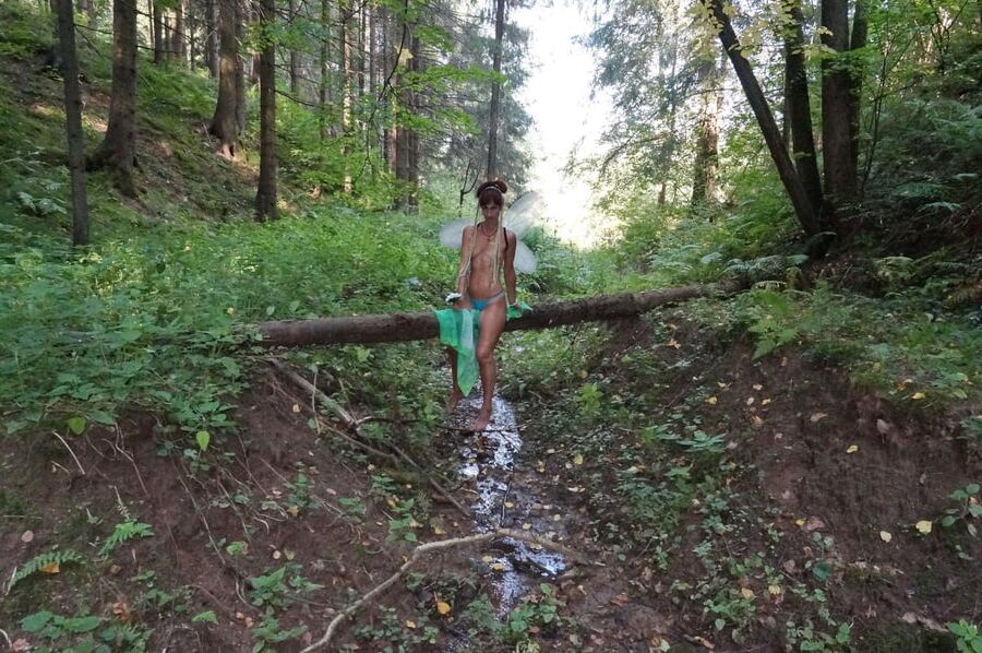 Elf in the Forest