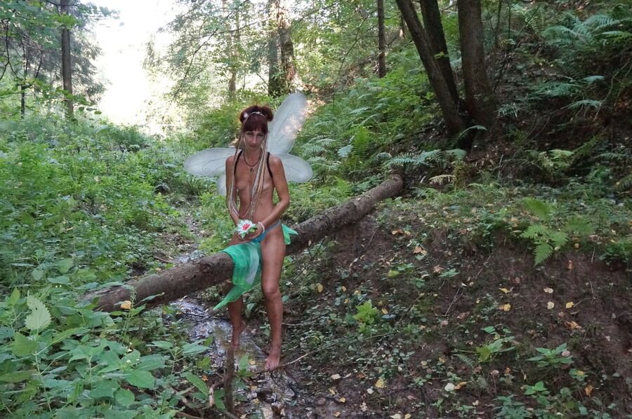 Elf in the Forest