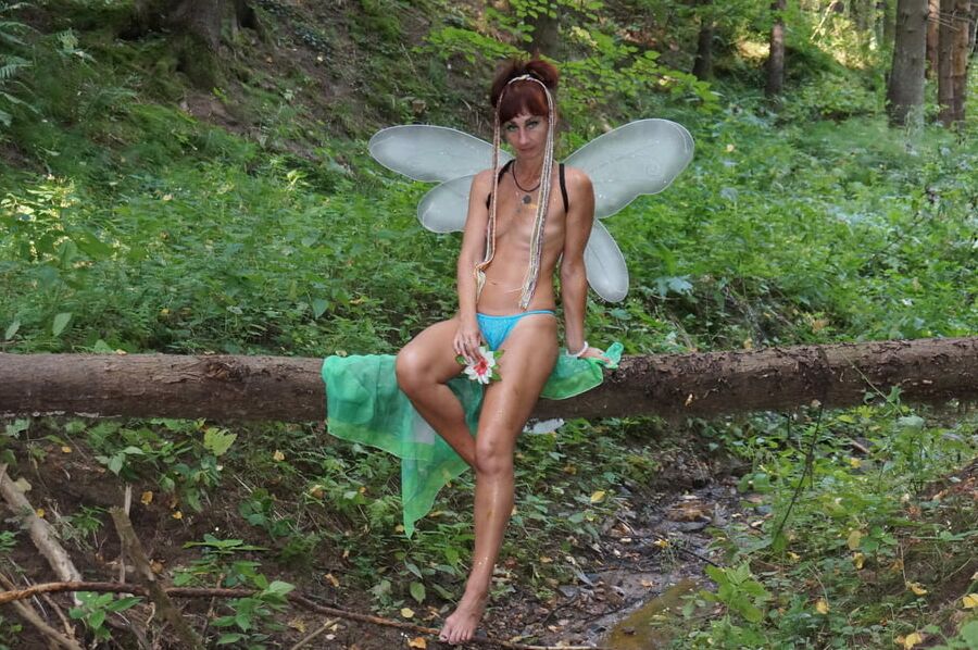 Elf in the Forest