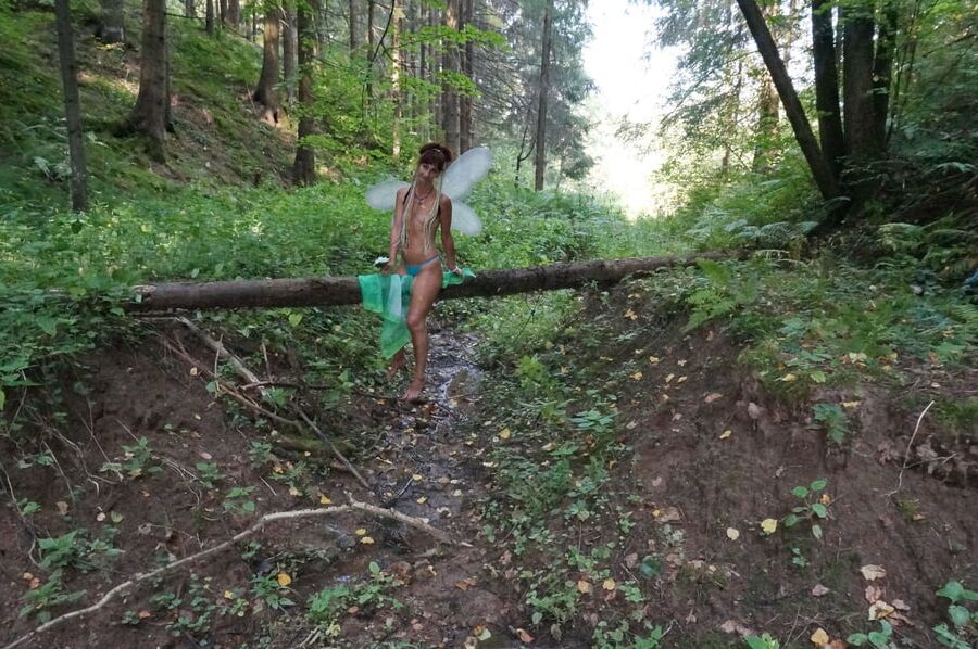 Elf in the Forest