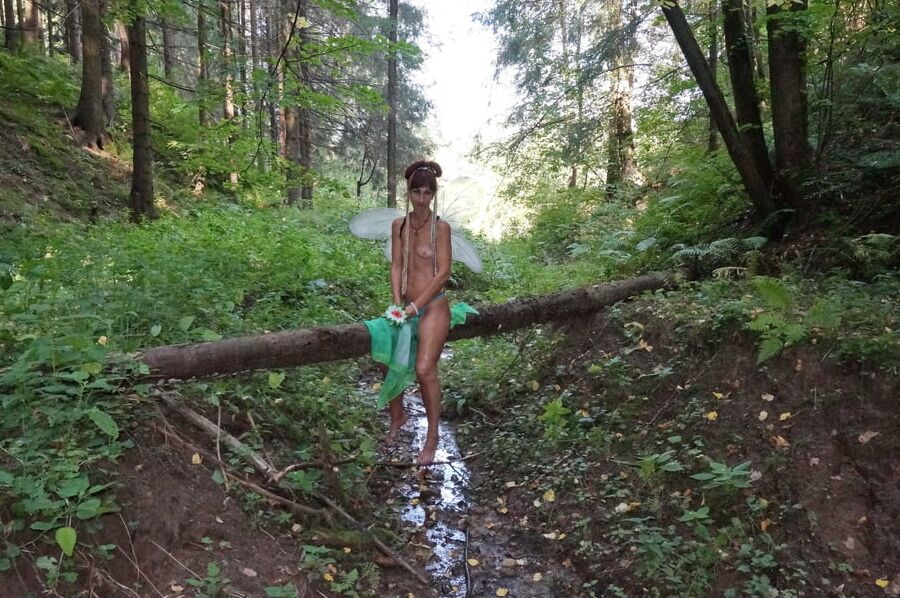 Elf in the Forest