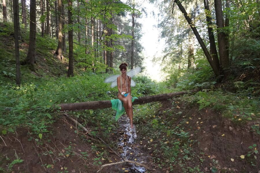 Elf in the Forest