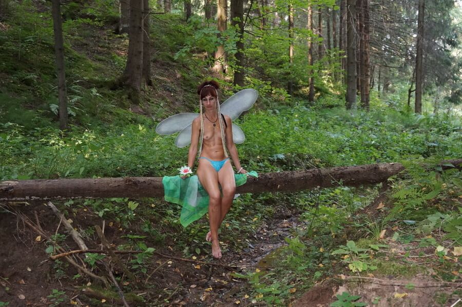 Elf in the Forest