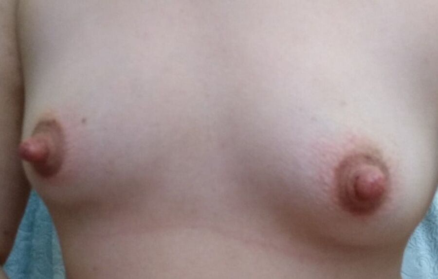 Small Tit PAWG Pumping Nipples Get Huge