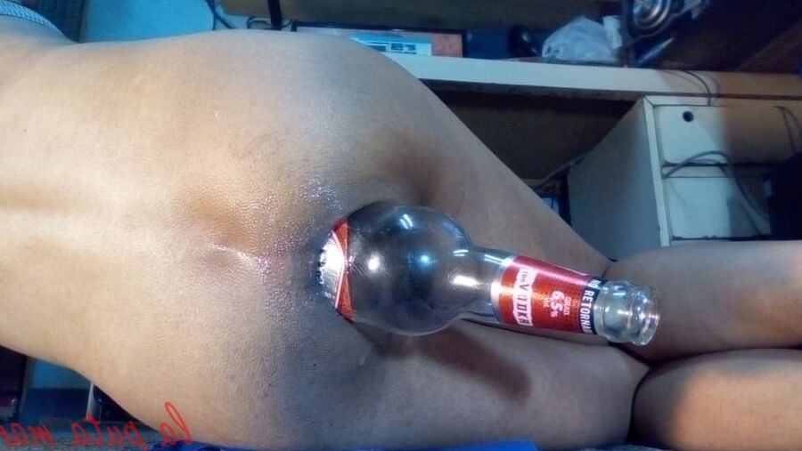 Anal cum hot bottle mariaputa