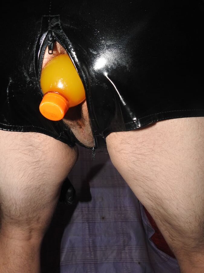 Bottle Fuck in Panty