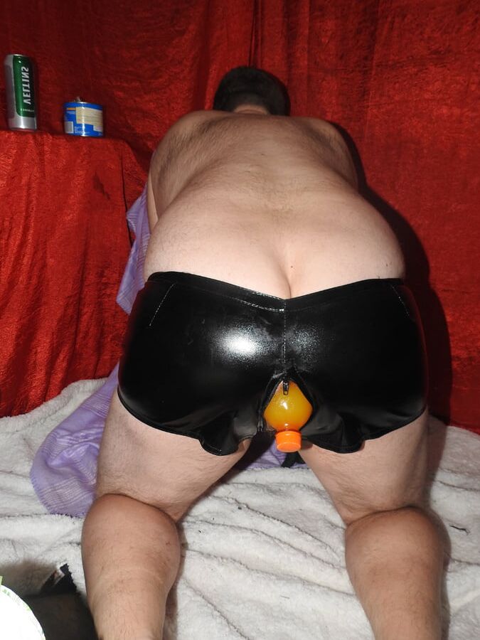 Bottle Fuck in Panty