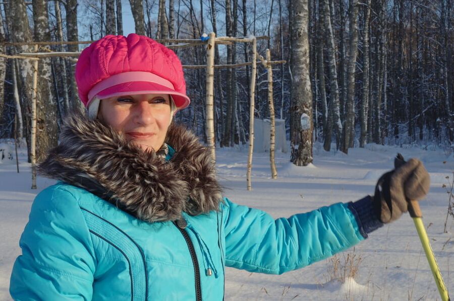 2019 Skiing Portrait