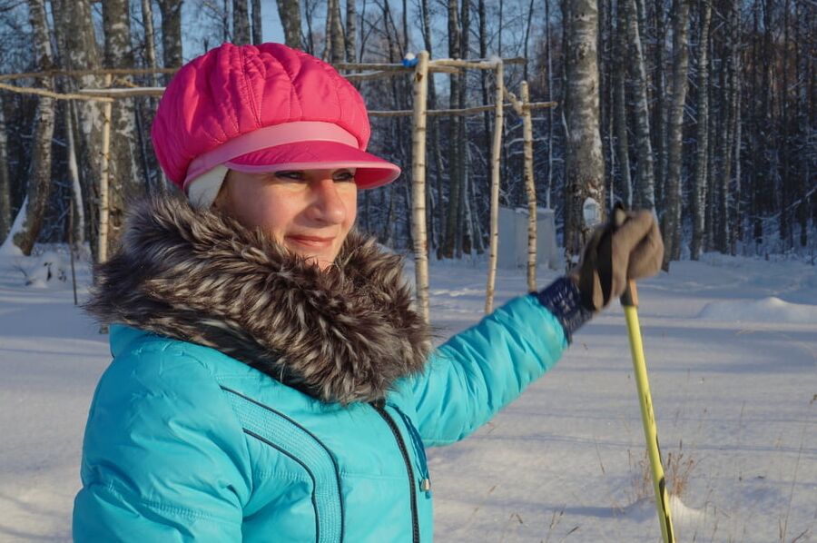 2019 Skiing Portrait