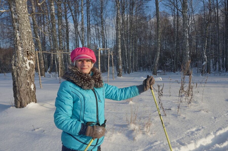 2019 Skiing Portrait