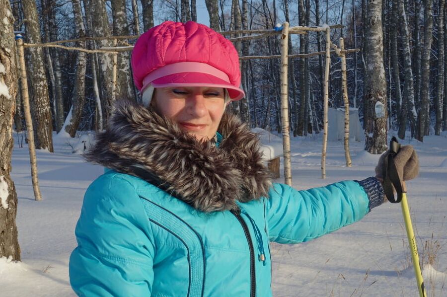 2019 Skiing Portrait