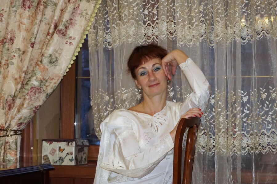 In the same wedding dress