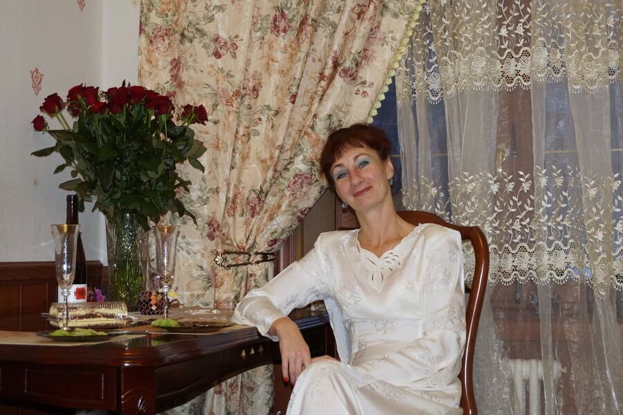 In the same wedding dress
