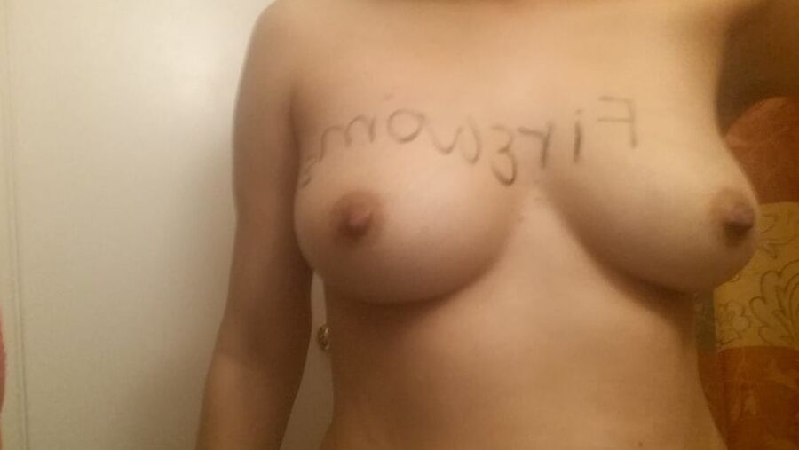 Hot in the bathroom 1
