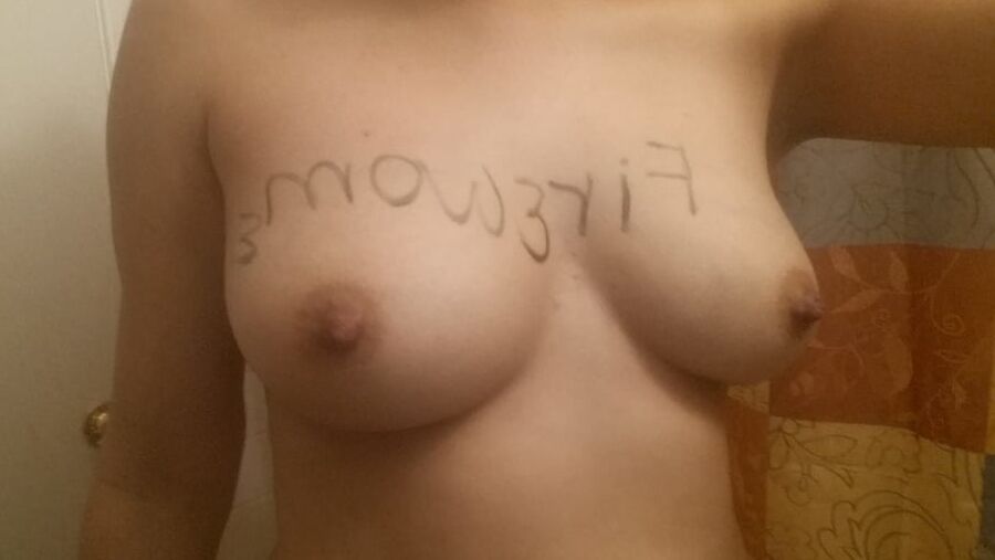Hot in the bathroom 1
