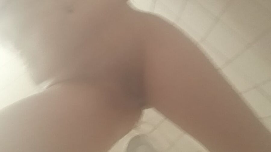 Hot in the bathroom 1