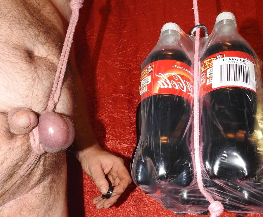 CBT with Cocacola Bottle & Cigarettes