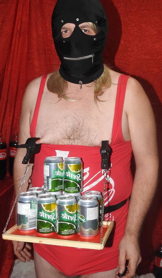 Sissy Maid Served Soda