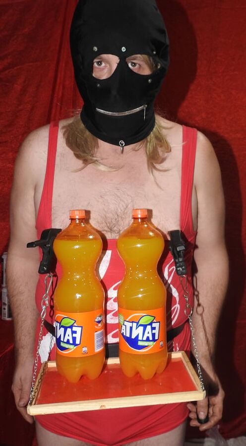 Sissy Maid Served Soda